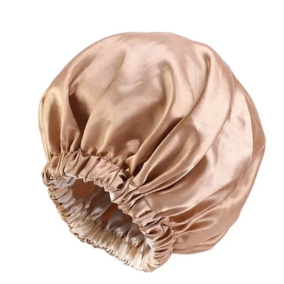 Silk Hair Bonnet for Sleeping Satin Bonnet for Natural Hair Silk Hair Wrap Satin Bonnet Cap Night Sleep Hat Silk Turban