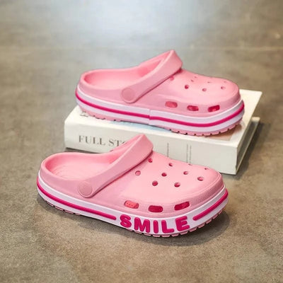 Luxury Children Clogs Girls Boy Slippers Sandals Summer Beach Indoor Slides Thick Sole Comfortable Sports Boy Shoes Slippers