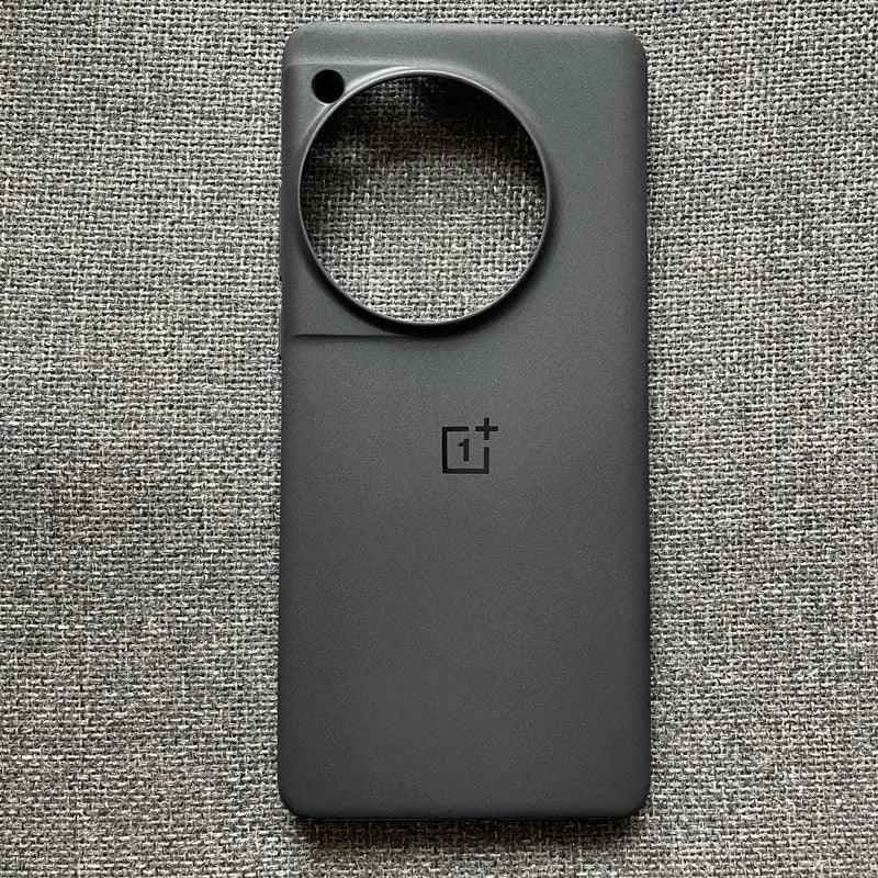 For OnePlus 12 Original Phone Case Ultra Slim Soft Back Case Shockproof Matte Luxury Rubber Skin Cover Funda Anti-Fingerprint