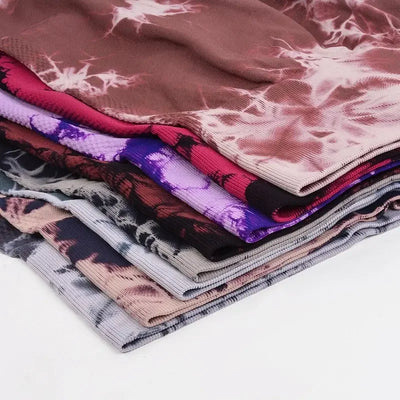 Seamless Tie Dye Leggings Women