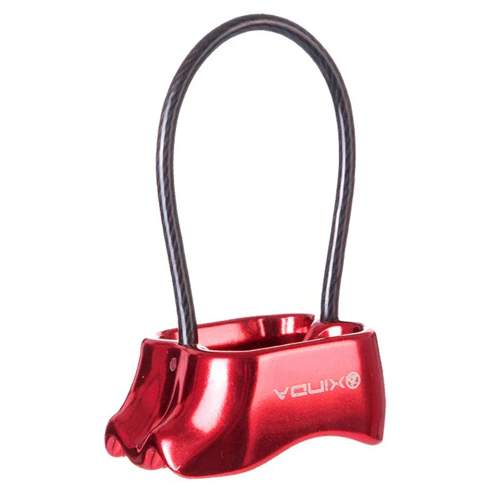 Rappel ATC Belay Device Descender Outdoor Camping Hiking Rock Climbing Equipment Travelling Easy Carrying Portable Parts