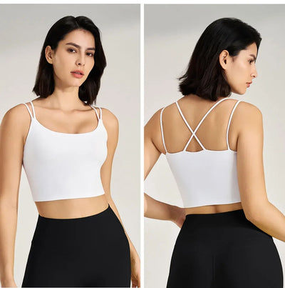 Women's sexy yoga sling bra