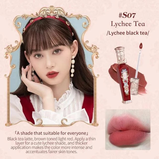 Flower Knows Strawberry Lipstick  Collection Lip Cream Beauty Lip Gloss Lipstick 3.5g