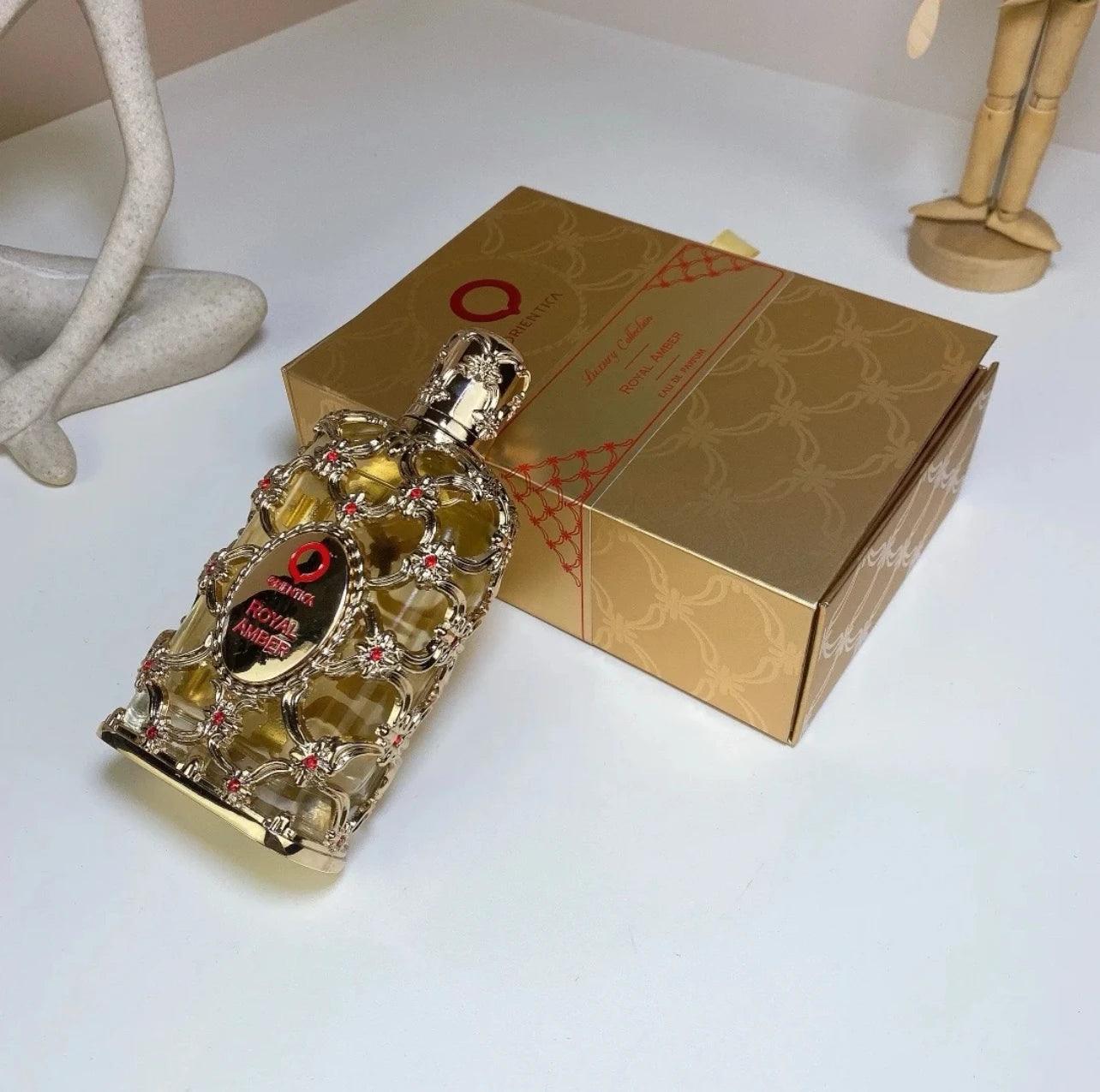 80ml original perfume orientica luxury collection royal amber long lasting fragrance cologne unisex spray