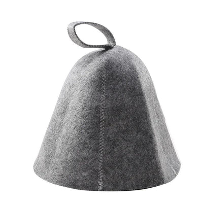 1PC Felt Head Protection Bath Anti Heat Free Size Russian Style Shower Cap Sauna Hat Sauna Vaporarium Accessories Wholesale New