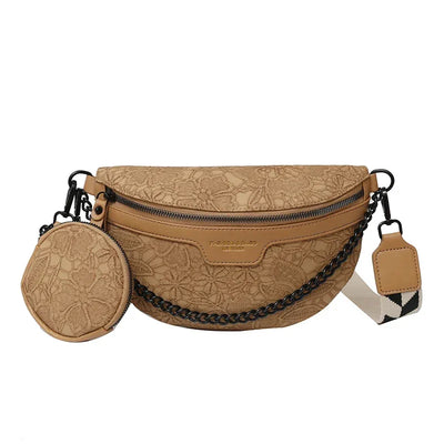 Designer Woman Chest Pack Retro Embroidery Belt Bag Coin Purse Luxury Lady Waist Bag Fashion Brand Shoulder Crossbody Chest Bags
