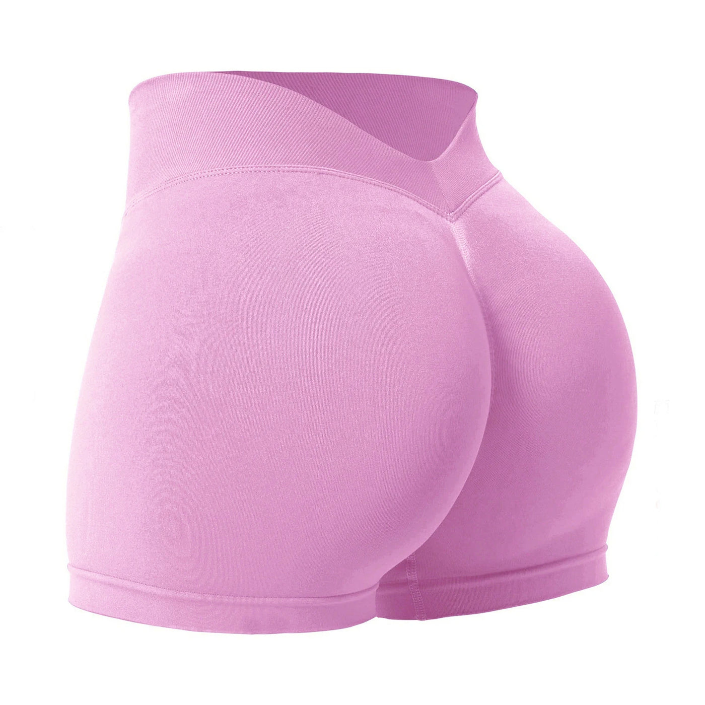 Women's Seamless Yoga Shorts Scrunch Butt