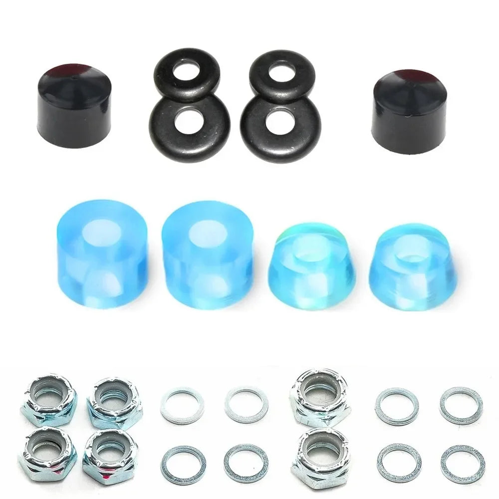 Skateboards Shock Suit Kit 90a Hard Longboard Pivot Tube Speed Ring Washers Cylindrical Bushings Conical-Bushings Accessories