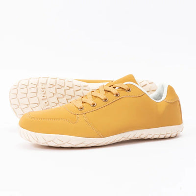 ZZFABER Leather Barefoot Shoes Soft Minimalist Sneakers for Women Men Casual Shoes Unisex Sneakers