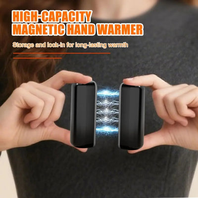 Magnetic Split-type Rechargeable Hand Warmers Electric Portable Handwarmers Ergonomic Compact Pocket Heater Fast Heating Warmer