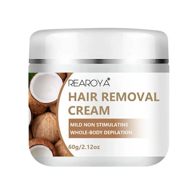 Fast Hair Removal Cream Painless Hair Growth Inhibitor Arm Armpit Legs Permanent Depilatory for Men Women Beauty Health Care