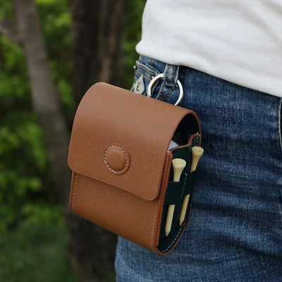 Golf Ball Sleeve, Portable Golf Waist Bag for Men Women