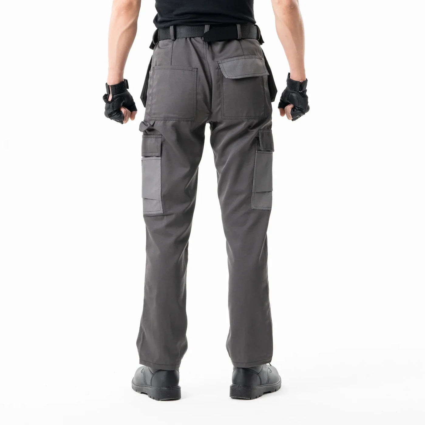 Men's Cargo pants Outdoor Trekking Fishing Hiking Pants swing pocket tool pocket polyester-cotton rip stop  wear-resistant