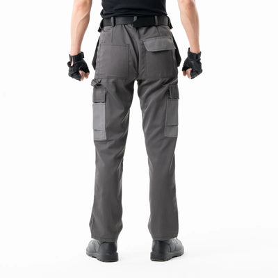 Men's Cargo pants Outdoor Trekking Fishing Hiking Pants swing pocket tool pocket polyester-cotton rip stop  wear-resistant