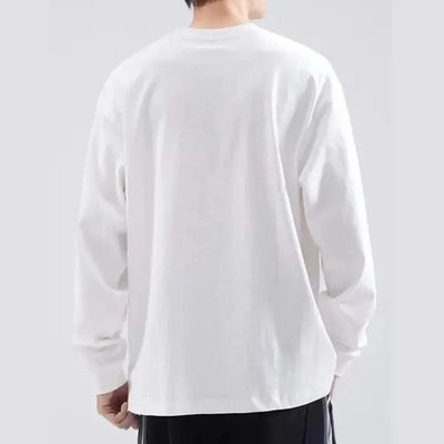 Men's Long Sleeve Cotton Loose Fit T Shirts|  Tees | Tanks | Casual & Classic Moisture Wicking Heavyweight T-shirts for Men