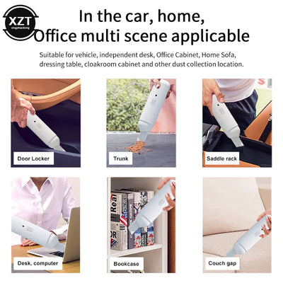 Car Cleaning Tools Portable Mini USB Vacuum Cleaner Handheld Desktop Vacuum Cleaner Car Small Vacuum Cleaner Car Accessories