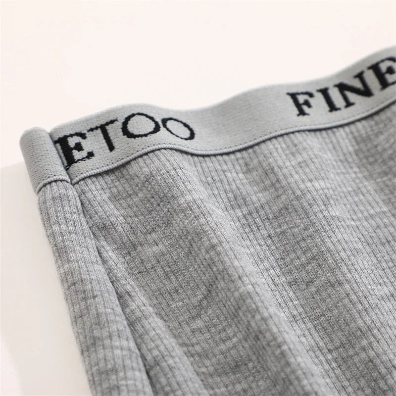 Women Cotton Boxers Shorts Solid Color Low Rise Panties Sexy Breathable Underwear for Female Intimates Elastic Waist Lingerie