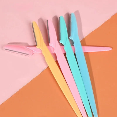 Eyebrow Razor and Facial Razor for Women Multipurpose Exfoliating Dermaplaning Tools with Precision Cover Safety Beauty New