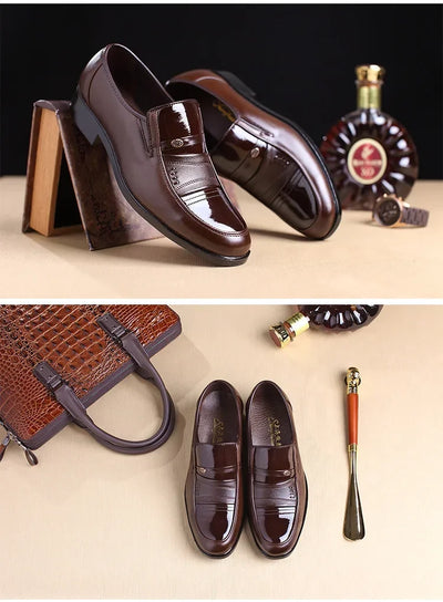 Oxford Shoes for Men Dress Shoes  Formal Shoes Fashion Round Toe Business Wedding  Dress  Men Designer  Loafers