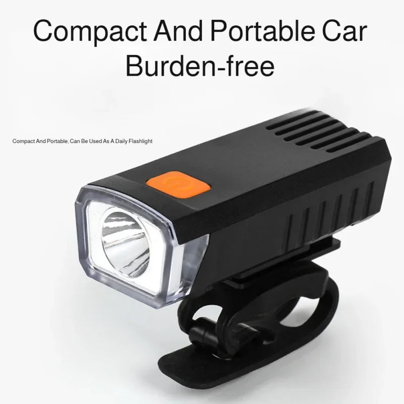 Mountain bike headlight mountain bike riding rainproof night riding headlight rechargeable mountain bike light