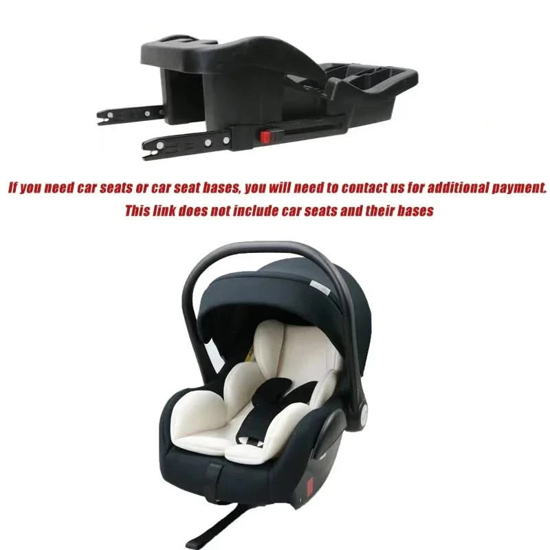 New Twins Baby Stroller Foldable Double Baby Stroller for Two Children Shock-absorbing Twin Baby Stroller Four Wheel Cart