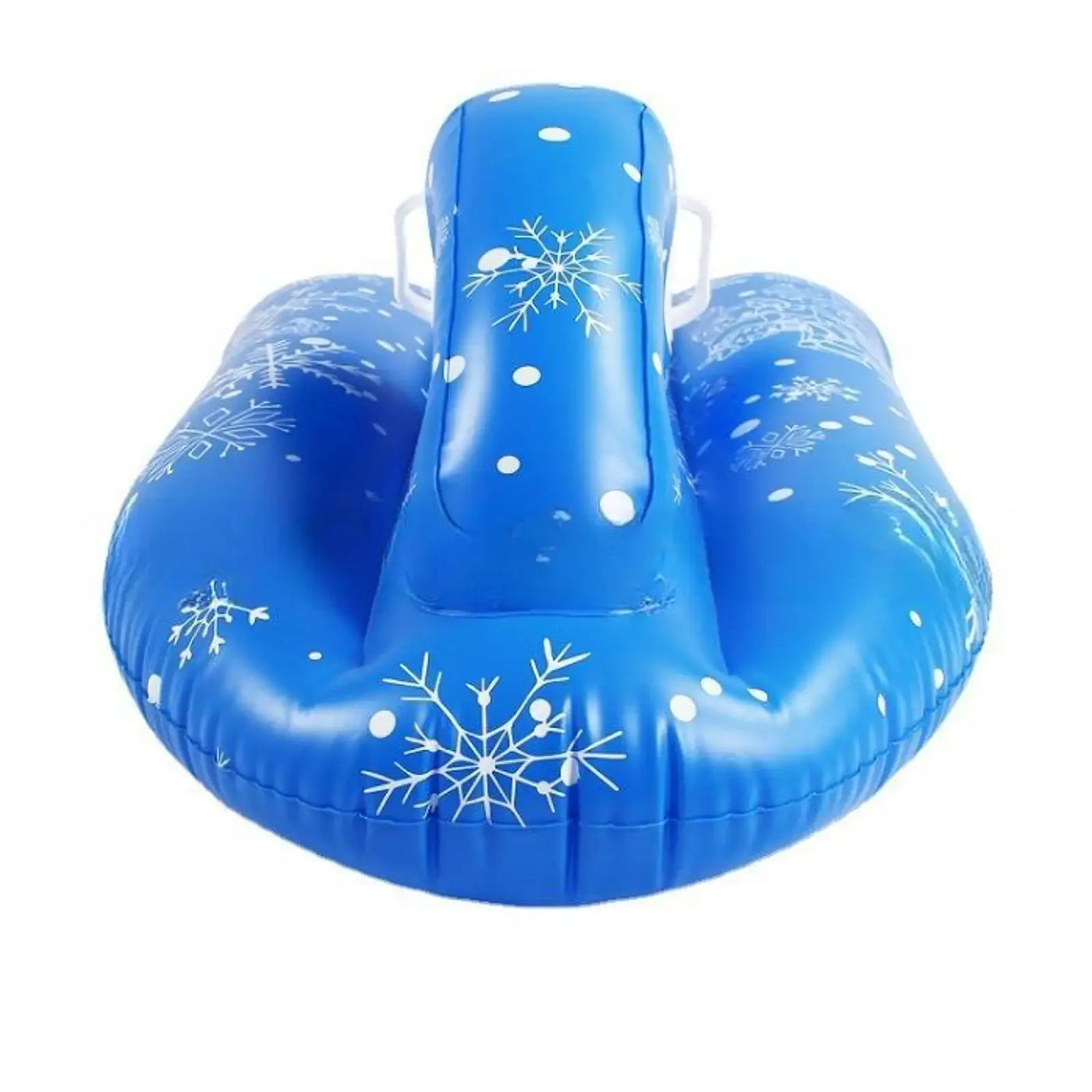 Inflatable Snow Tube with Handles Portable Snow Tube Sled Sledding Skating Ski Accessories for Winter Fun Skating Outdoor Game