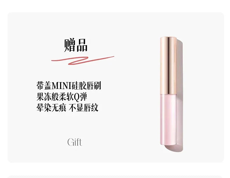 Lip Gloss Moisturising Glass Lip Nude Lipstick Korean Makeup Hydrating Lipgloss All the Feels High-Shine Hydrating Vitamin E