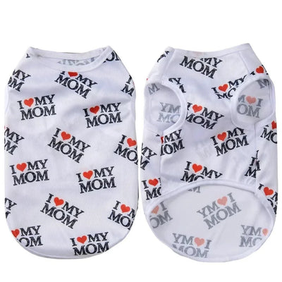 Summer Dog Clothes Small Large Dogs Cats Breathable Pet Mesh Clothing Puppy Vest Lightweight T-shirt Comfortable Pets Costume