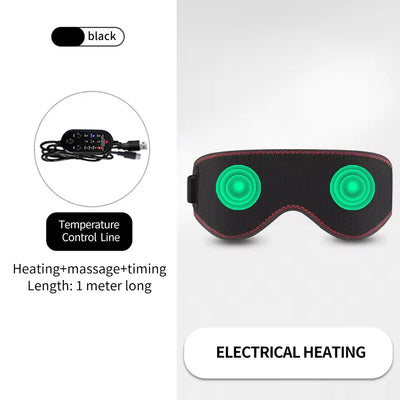 Heated Eye Mask Eye Mask for Dry Eyes with 3 Heat Levels Hot Compress Warm Compress Heating Pad for Sleep Dark Circles