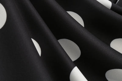 Summer Casual Women Midi Skirt Polka Dot High Waist Retro Vintage 50s Pleated Party Skirts