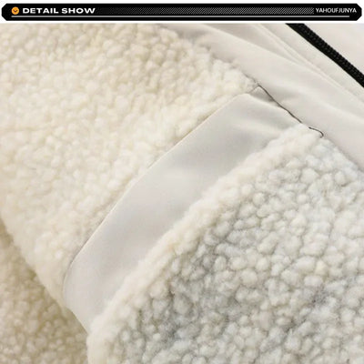 New Winter Men Outwear Fleece Warm Removable Hooded Hiking Jacket Men Outdoor Windproof Casual Fashion Jacket Coat Male Clothing