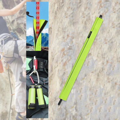 Rock Climbing Rope Protector Rappelling Abseiling Equipment Strong Arborist Rope Protection Sleeve for Mountaineering Outdoor
