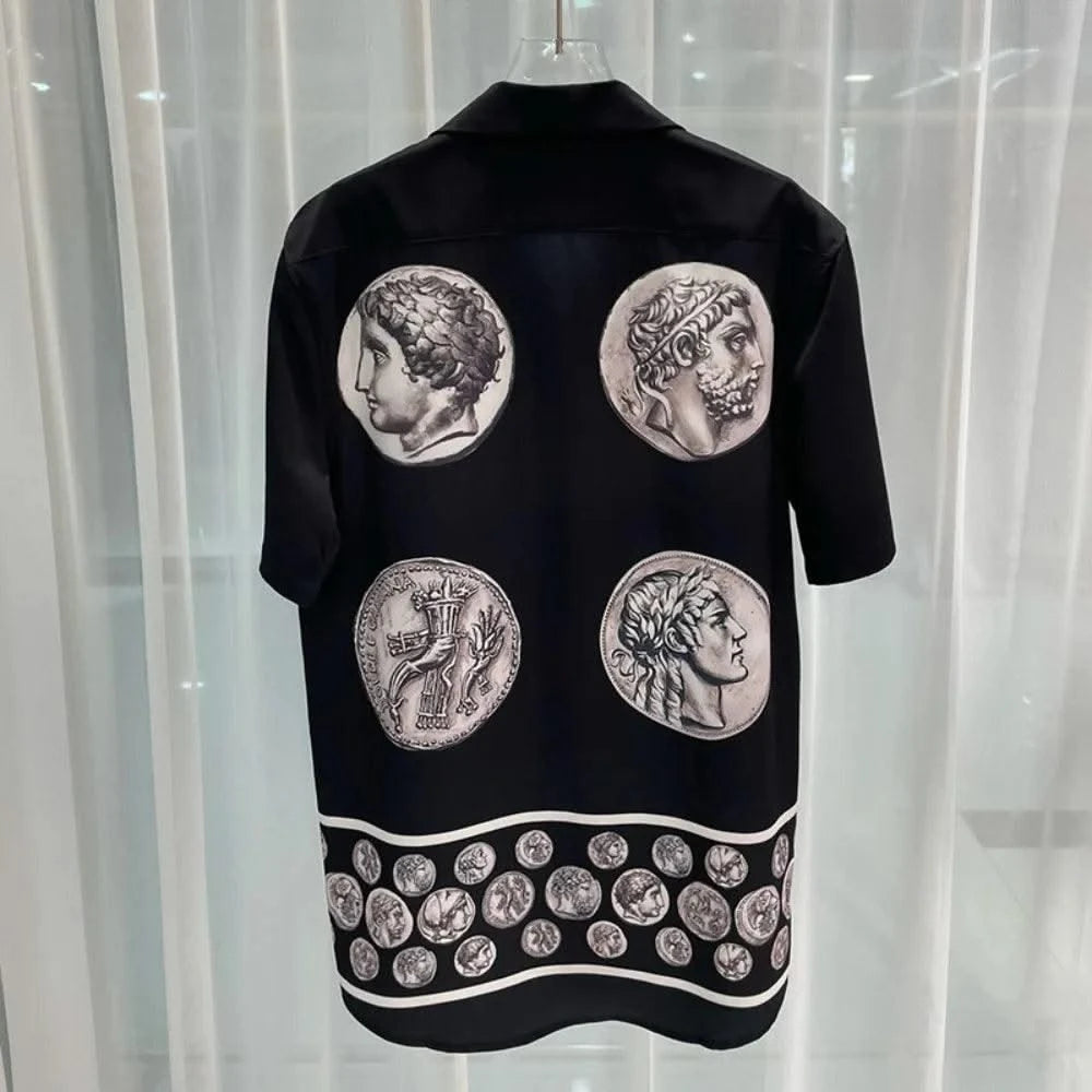 Summer Short Sleeved Shirt men's