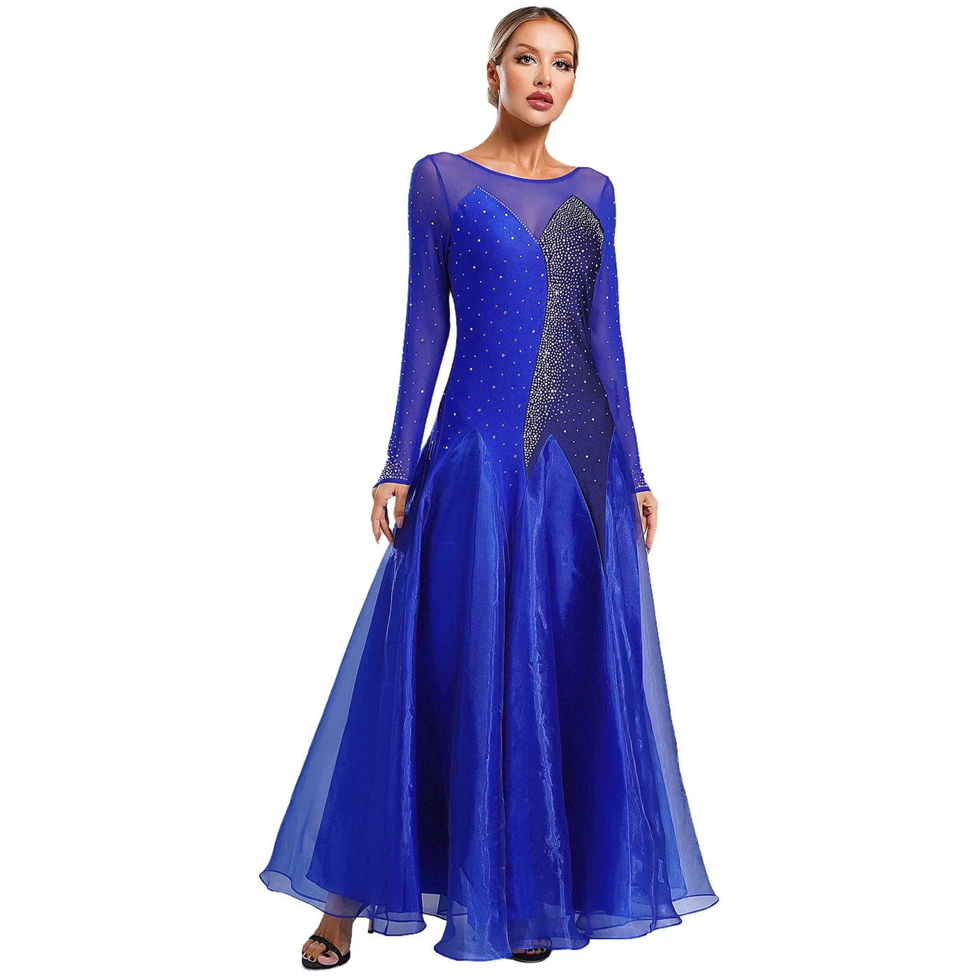 Waltz Ballroom Competition Dress Women Evening Gowns Concert Outifts Modern Tango Standard Dance Performance Stage Costume