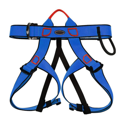 Outdoor Rock Climbing Harness Professional Sports Harnesses Waist Support Half Body Safety Belt Aerial Survival Mountain Tools