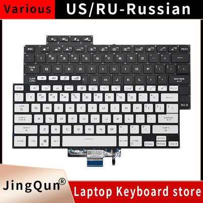 US Russian Backlit Keyboard For ASUS Zephyrus ROG M16 GU603 GU603H GU603ZX GU603ZU GU603ZW RGB Colorful Gaming Laptop Keyboards