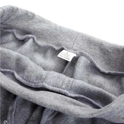 Men's Athletic Trainning Joggers Casual Loose Fit Sweatpants Spring Fall Fleece Lined Pants Elastic Waist Drawstring Trousers