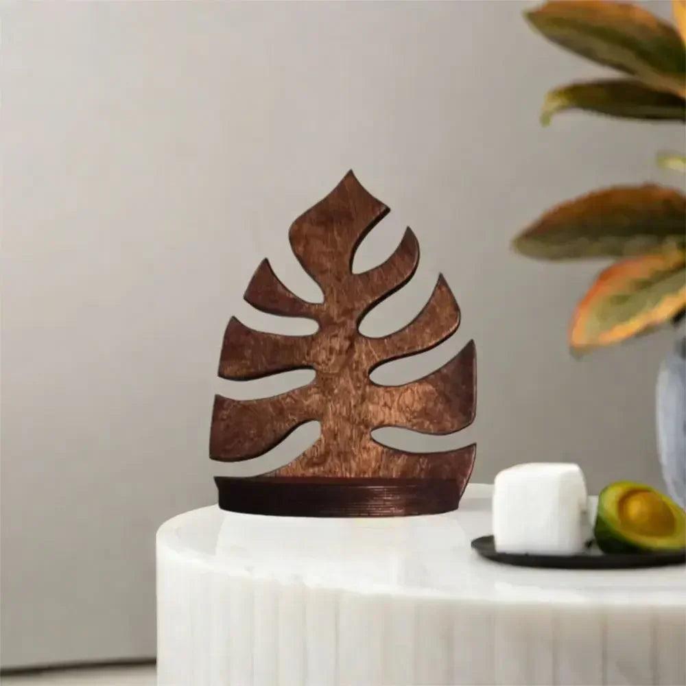 Home decoration wooden wall frame mounted creative plant hanging retro modern storage rack