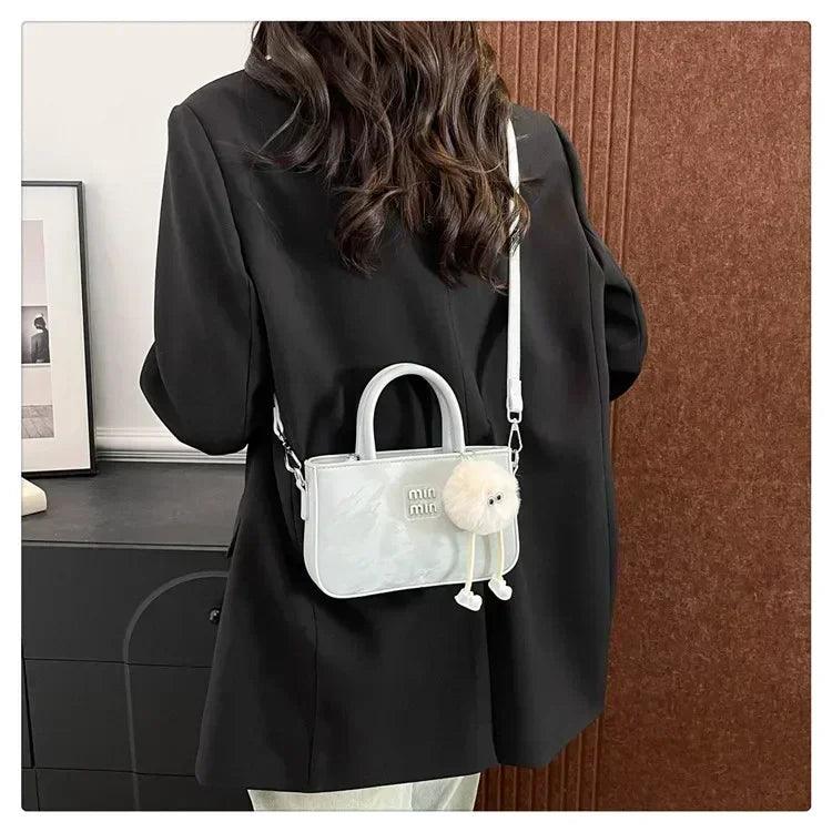 2025 new women’s luxury handbag designer small square purse fashion top handle crossbody bag elegant shoulder trendy