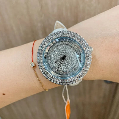 2023 Fashion Designer Unique Wristwatch Top Brand Luxury Women Watches Quartz Crystal Ladies Watch Bling Diamond Watch Women