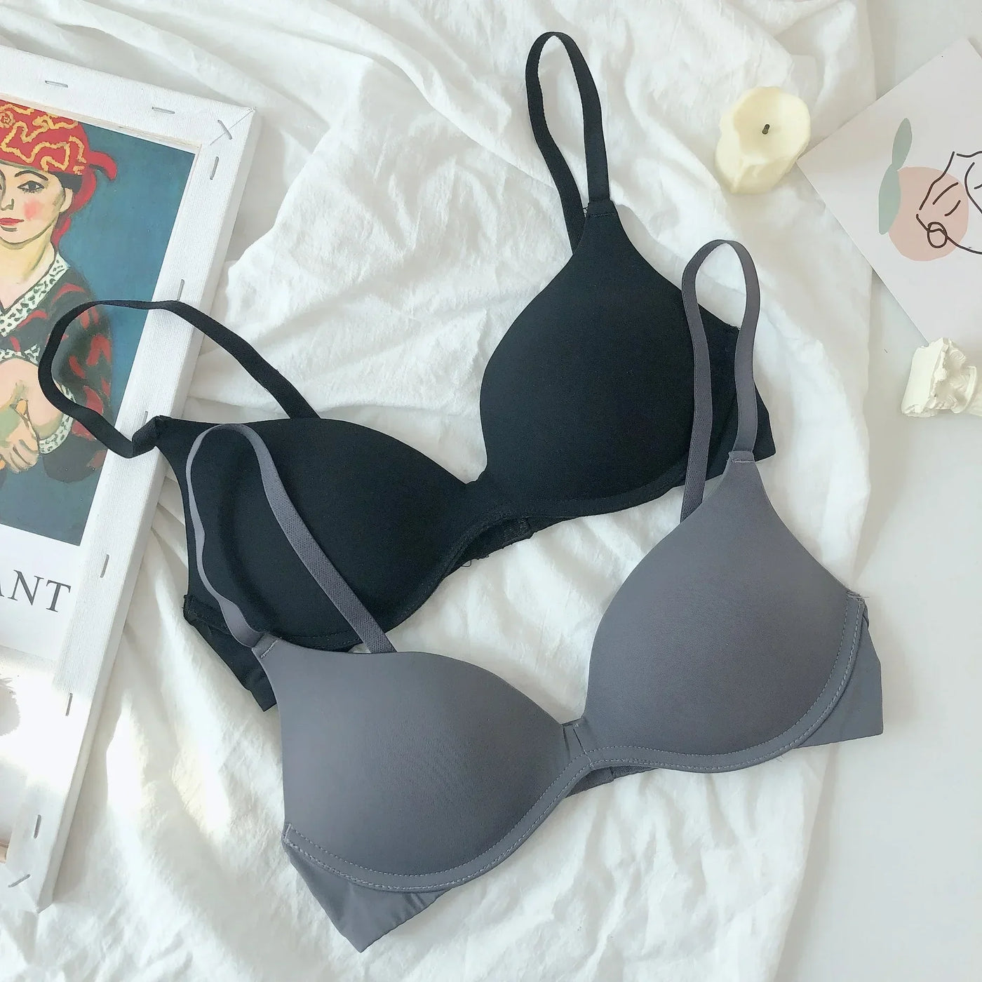 Backless Bras for Women Wireless