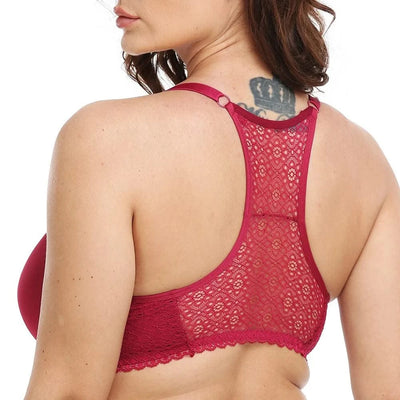 Front Closure Womens Lace Bra Brassiere
