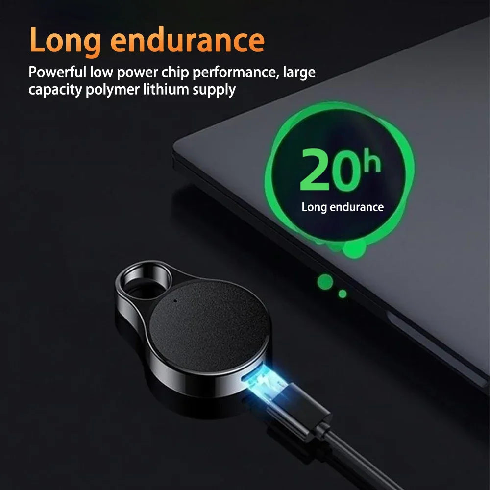 Mini Voice Recorder Pendant 8/16/32G Professional Noise Reduction Audio Record Activated Small Dictaphone Support OTG MP3 Player