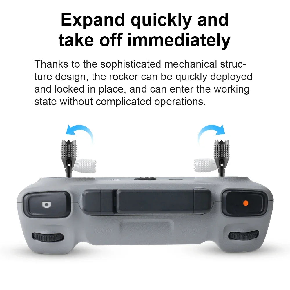 Remote Control Joysticks for DJI Air 3 RC 2/RC Aluminium Alloy For DJI Mini 3 Pro/Mini 3/Mavic 3 Pro/Mini 4 Pro Drone Accessory