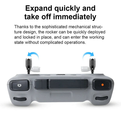 Remote Control Joysticks for DJI Air 3 RC 2/RC Aluminium Alloy For DJI Mini 3 Pro/Mini 3/Mavic 3 Pro/Mini 4 Pro Drone Accessory