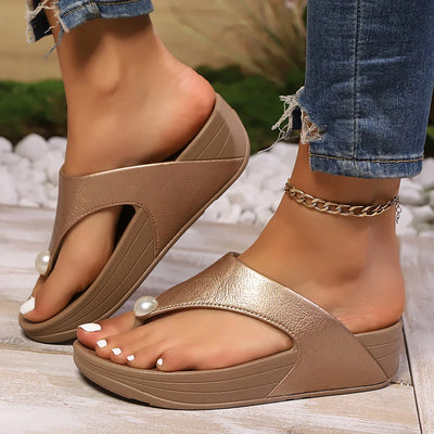 Women Bohemian Sandals Flip Flops Open Toe Sandals Summer Slippers Slides Casual Beach Shoes Retro Clip Toe Gladiator Sandals
