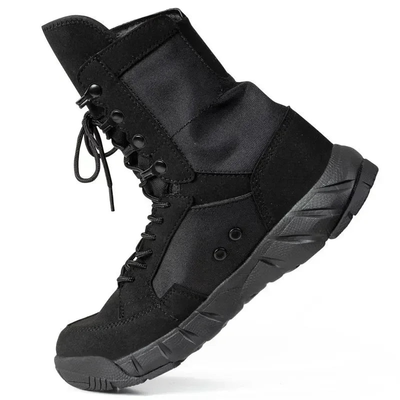 Outdoor Climbing Training Water Resistant High Shoes Hunting Hiking Tactical Boots Men Women Hunting Hiking Desert  Boot