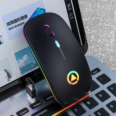 New Rechargeable Wireless Gaming Mouse Portable Ergonomic Quiet And Magical Suitable For Portable Computers Laptop PC