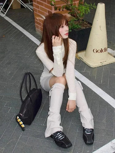 Vintage Women's Ballet Flats Training Shoes Walking Sports