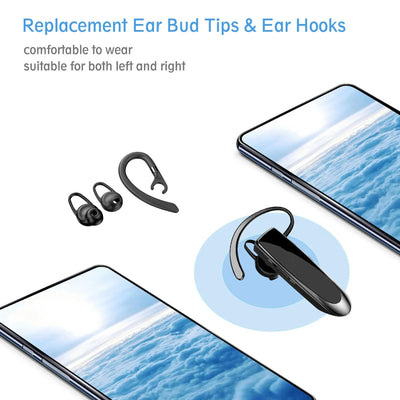 Wireless Earbuds Wireless Earphone Comfortable Bluetooth 5.0 Hands  Talking Single Ear Headset for Driving Travel